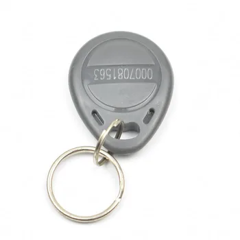 50tk/Palju RFID-Võtmehoidja Kaardi Sildi Võti 125khz ID Keyfob TK4100 EM4100 Juurdepääsu Kontrolli Ajal Käimist Fob Token Ring