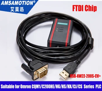 Isoleeritud Programmitöö-Kaabel USB-XW2Z-200S-CV+ sobib Omron CJ/CS Seeria PLC