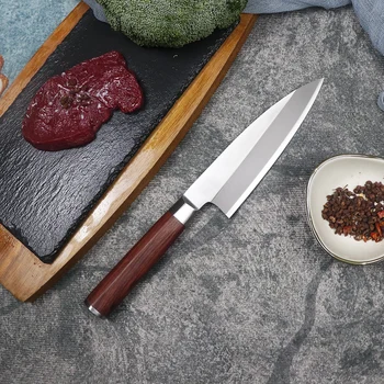 Jaapani Deba Kala Pea Nuga X8Cr14MoV Terasest Lõhe Nuga Sashimi Sushi Toiduvalmistamis Fileerimine Noad Cleaver Sllicing Väiklane Koorimine