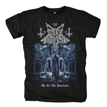 17 Kujunduse Harajuku Dark Funeral Rock Brändi Särk Fitness Hardrock 3D Raske Dark Metal Punk 100%Puuvill Rula Streetwear