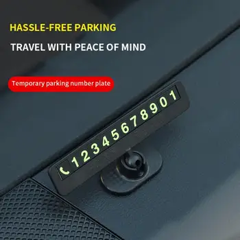 1~5TK Auto Ajutise parkimiskaardi Telefoni Number, Kaardi Plaat Telefoninumber parklas Peatus Auto Salongi Tarvikud