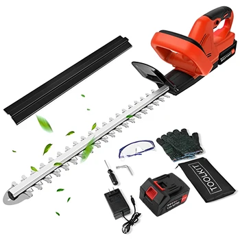 Cordless Hedge Trimmer 22 tolline 21V 500W Hedge Trimmer koos Dual Action Tera 3/5