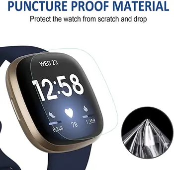 3TK TPÜ Plahvatus-tõend Screen Protector For Fitbit Vastupidi 3 Pehme Kaitsva Kile Fitbit Mõttes Smartwatch Tarvikud