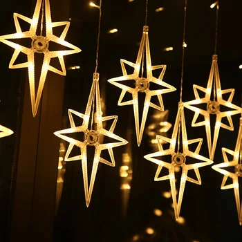 Jõulud String LED Tuled Haldjas Kardinad, Lamp, Puhkus, Valgustus Pulm Vanik Aed Outdoor Indoor Decor Kodu Kaunistamiseks Uus
