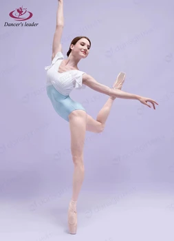 Ballett Kostüüm Leotard Liblikale Varruka Plisseeritud Keha Sobiks Võimlemine Tulemuslikkuse Kostüüm Kleit Õhust Jooga Kostüüm